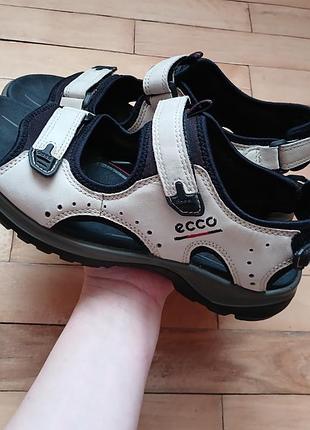 Кожаные босоножки ecco