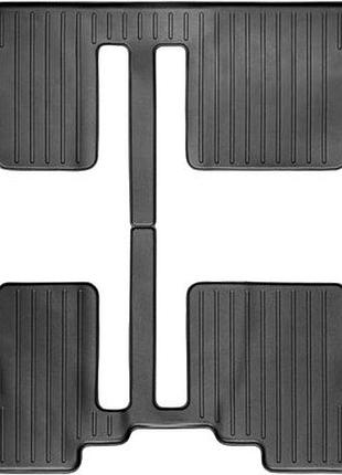 Автомобильные коврики в салон weathertech на mazda cx-9 07-15 2-3 ряд черные мазда цх-9
