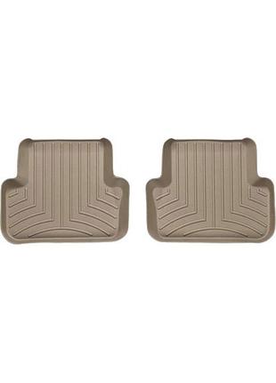 Автомобильные коврики в салон weathertech на audi a4 09-16 2-й ряд бежевые ауди а4