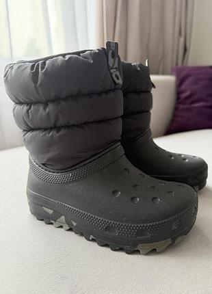 Теплі чоботи crocs 2