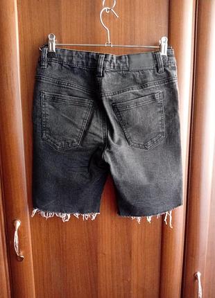 Джинсовые удлинённые шорты.минимальный заказ 150 грн. 2