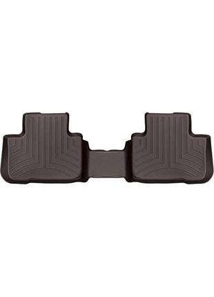 Автомобільні килимки поліки в салон weathertech на bmw x3 17- 2-й ряд какао бмв х3