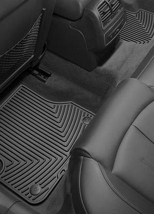 Автомобильные коврики в салон weathertech на audi a6 11-18 2-й ряд черные ауди а6