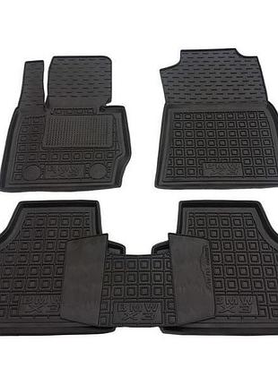 Автомобильные коврики в салон на bmw x3 f25 10-17 черные avto-gumm бмв х3
