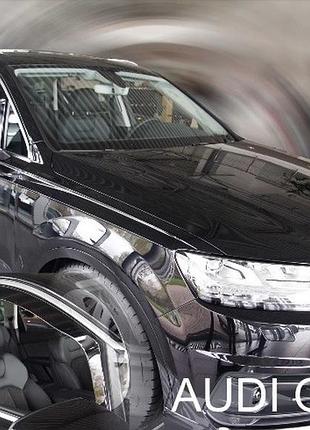 Дефлектори вікон вітровики audi q7 2 5d 15- вставні 4шт heko ауді ку7