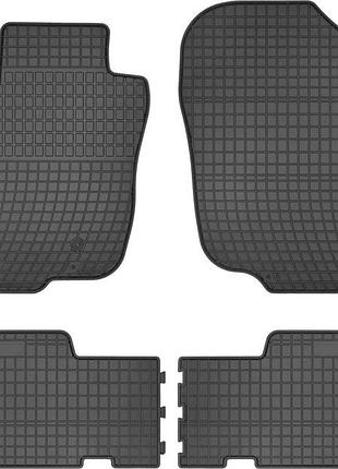 Автомобильные коврики в салон frogum на toyota rav4 3 05-12 тойота рав4 черные