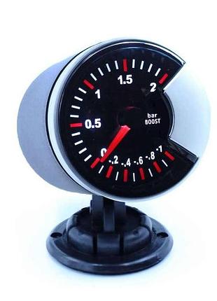 Указатель давления турбины стрелочный ket gauge 602707 led d60мм прибор датчик автомобильный