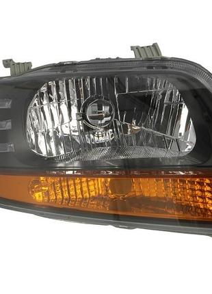 Передня альтернативна тюнінг оптика фара depo на chevrolet aveo hb права 05-06 шевроле авео