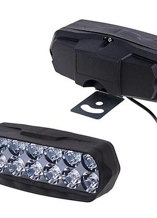 Фара рабочего света nen g163/orl8612 12led*0w 120х50мм пластик g163/orl8612