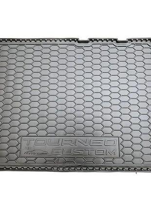 Автомобильный коврик в багажник avto-gumm ford tourneo custom 15- черный форд торнео кастом