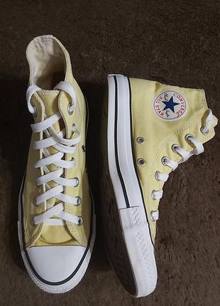 Кеды, хайтопы от converse all star оригинал. размер по бирке 39, стелька 25см