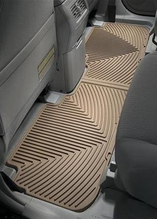 Автомобільні килимки поліки в салон weathertech на toyota highlander 08-13 2-й ряд бежеві тойота хайлендер