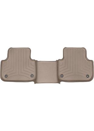 Автомобильные коврики в салон weathertech на audi q7 15- 2-й ряд бежевые ауди ку7