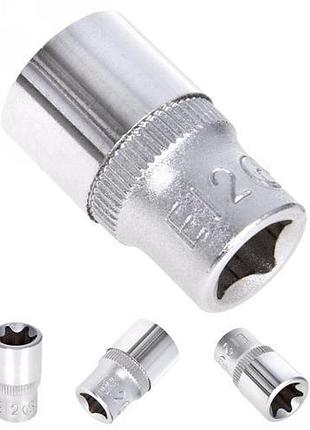 Торцевая головка 1/4"внешний торкс е12 2410e12 hans