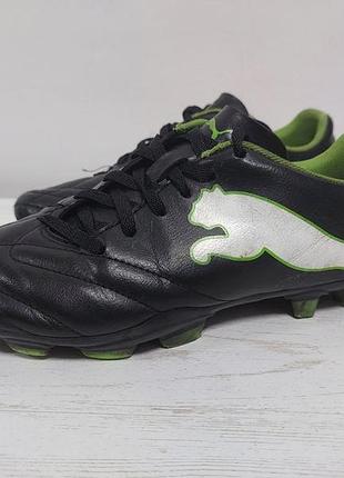 Футбольные бутсы puma копочки шипы детские