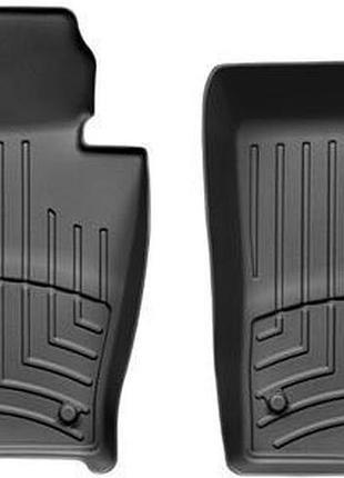Автомобильные коврики в салон weathertech на volkswagen golf 07-13 передние черные фольксваген гольф