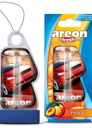 Освежитель воздуха гель areon-vip "авто" peach