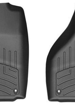 Автомобільні килимки поліки в салон weathertech на dodge ram 1500 reg quad 09- передні чорні додж рам 1500