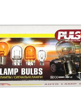 Лампочка автомобильная 24v 21w ba15s белая нить накаливания pulso lp-24151 уп. 10шт.