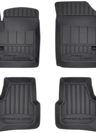 Автомобильные коврики в салон frogum 3d на skoda citigo 1 11-20 шкода ситиго черные