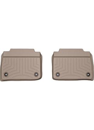Автомобільні килимки поліки в салон weathertech на lexus ls 13-17 2-й ряд бежеві лексус лс