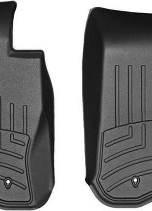 Автомобильные коврики в салон weathertech на bmw 4 13-19 передние черные бмв 4