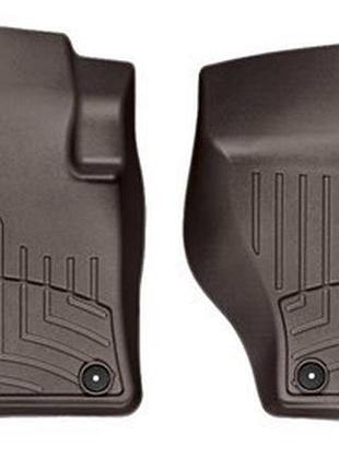 Автомобильные коврики в салон weathertech на porsche cayenne 11-18 передние какао порше кайен