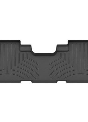 Автомобільні килимки поліки в салон weathertech на toyota highlander 14-19 2-й ряд чорні тойота хайлендер