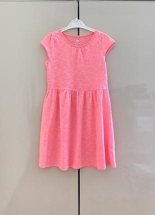Легеньке котонове плаття h&m 122-128 розміру
