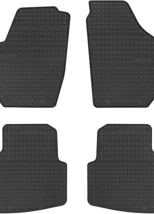Автомобильные коврики в салон frogum на skoda roomster 1 06-15 шкода румстер черные
