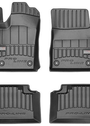 Автомобильные коврики в салон frogum 3d на jeep grand cherokee 4 wk2 10- джип гранд чероки черные