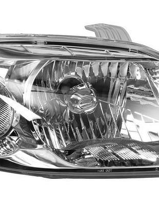 Передня альтернативна тюнінг оптика фара depo на chevrolet aveo sd права 06-11 шевроле авео