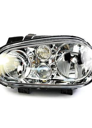 Передняя альтернативная тюнинг оптика фара depo на volkswagen golf 4 h7/h1/h3 левая 97-03 фольксваген гольф