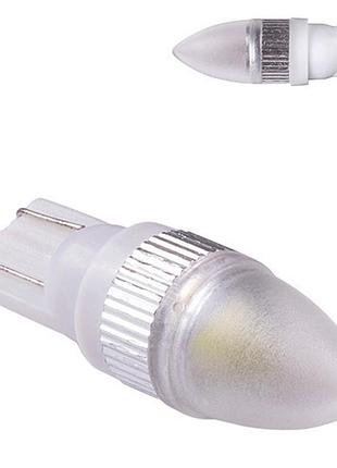 Автомобильная лампа pulso led t10 1smd-5050 12v 0.5w 60lm белая для габаритов lp-126067 уп. 10шт.