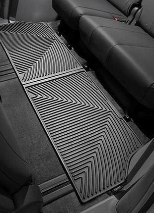 Автомобільні килимки поліки в салон weathertech на toyota sienna 13-20 3-й ряд чорні тойота сиена