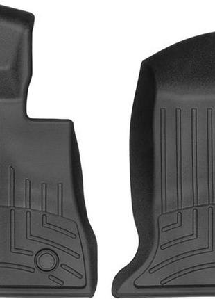 Автомобильные коврики в салон weathertech на chevrolet camaro 16- передние черные шевроле камаро