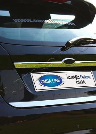 Накладка над номером ford fiesta 5d 2009 - на багажник автомобільні декоративні накладки на автомобіль
