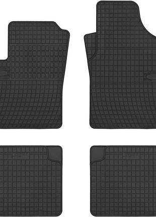 Автомобильные коврики в салон frogum на fiat panda 2 03-12 фиат панда черные
