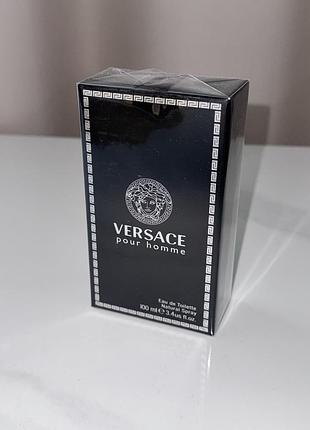 Чоловічі парфуми versace pour homme✨ духи шлейфові версаче італія розкішний шлейфовий аромат