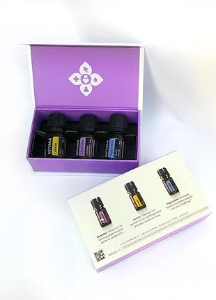 Картонная коробка, бокс, кейс, ящик, для хранения эфирных масел 3 шт по 5 мл, для подарка!
