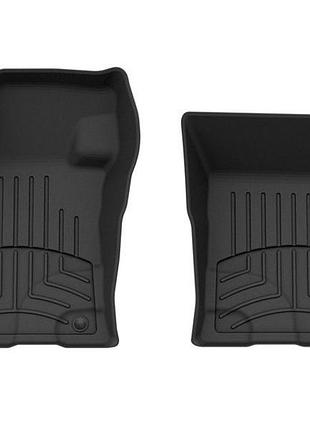 Автомобильные коврики в салон weathertech на ford escape 21-22 передние черные форд эскейп