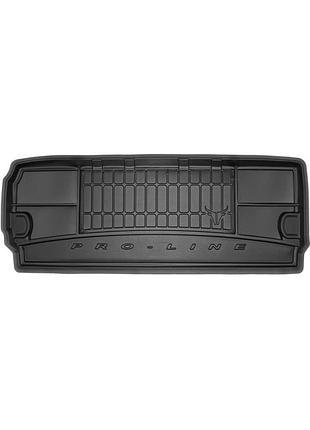 Автомобильный коврик в багажник frogum nissan pathfinder r51 7м роз 3р 04-14 черный ниссан патфайндер