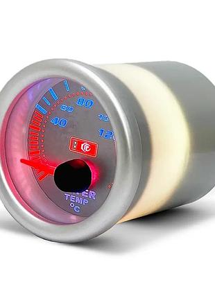 Указатель температуры воды стрелочный ket gauge 7702-3 led d52мм прибор датчик автомобильный