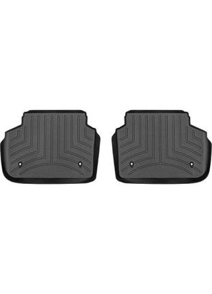 Автомобильные коврики в салон weathertech на bmw 7 15-19 2-й ряд черные бмв 7