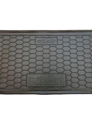 Автомобільний килимок в багажник avto-gumm smart forfour 453 14- чорний смарт форфоур