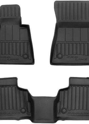 Автомобильные коврики в салон frogum 3d на bmw x6 f96 g06 19- бмв х6 черные