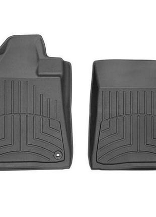 Автомобильные коврики в салон weathertech на toyota tundra 13-21 передние черные тойота тундра