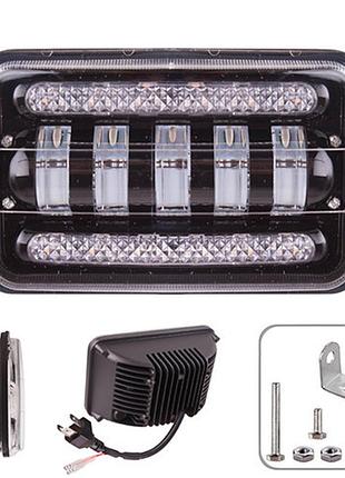 Фара робочого світла + drl lp-7717 hi+low 170*110*80 9-36v/50w/6000k