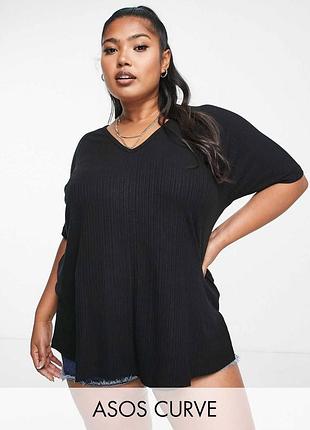 Стильна жіноча футболка  asos design plus size