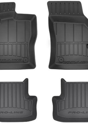 Автомобильные коврики в салон frogum 3d на skoda karoq 1 17- шкода карок черные